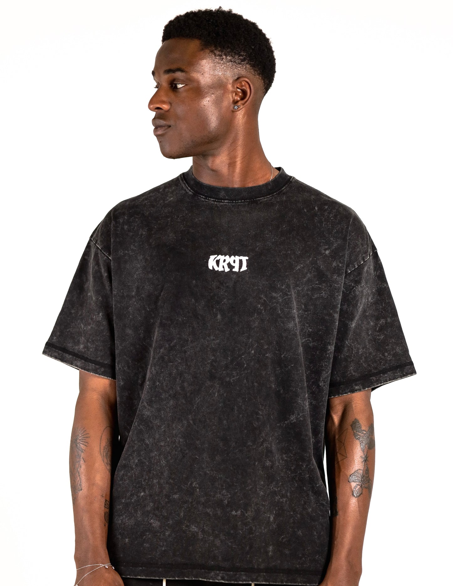 'ByAnyMeans' Washed T [BLK]